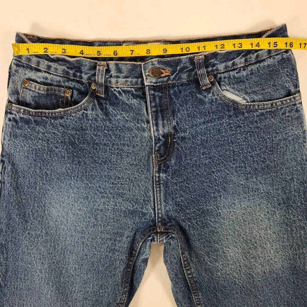 Blue Flare & Wide Leg Jeans for Women - Picture 10 of 12